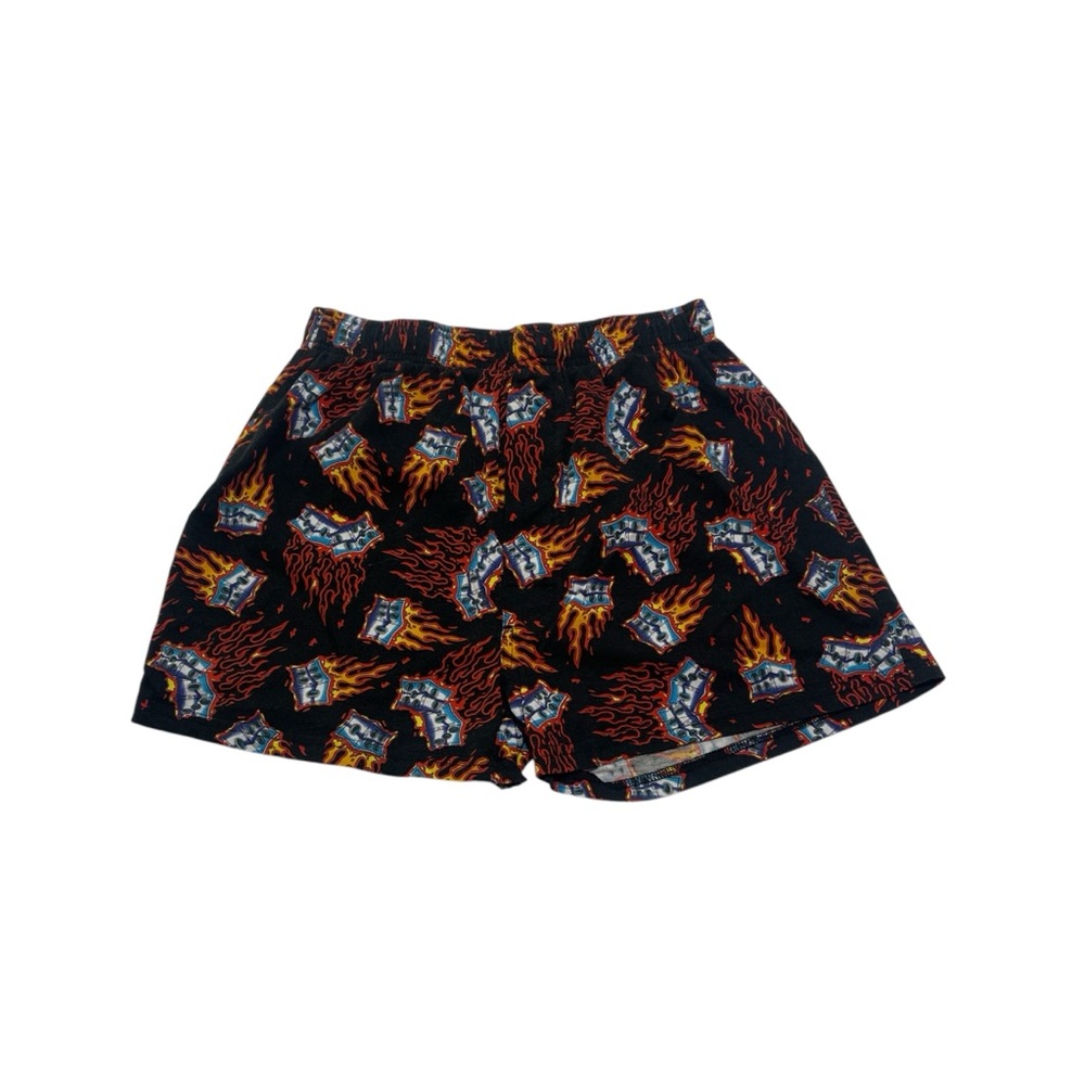 Vintage 2000s No Boundaries Flame Dice Boxer Shorts Men’s Size Medium Y2K